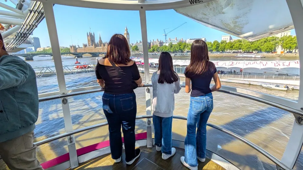 Visitar la noria de Londres