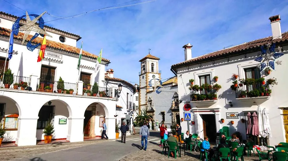 Plaza de España de Grazalema