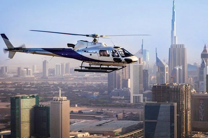 Paseo Dubái en Helicóptero