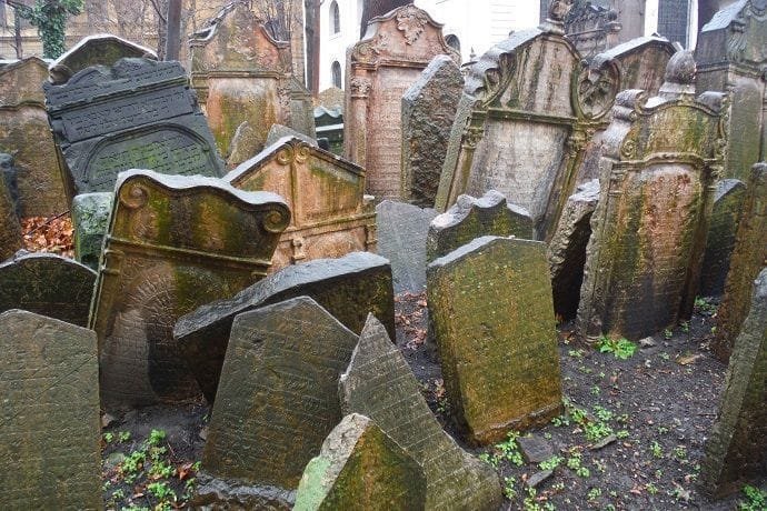 Visitas guiadas, Cementerio judío de Praga