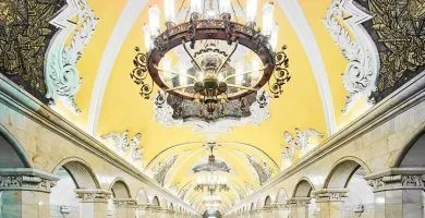 Visita guiada metro de Moscú.