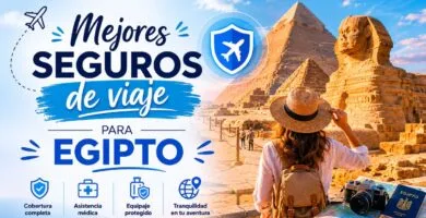 Mejores seguros viaje a Egipto