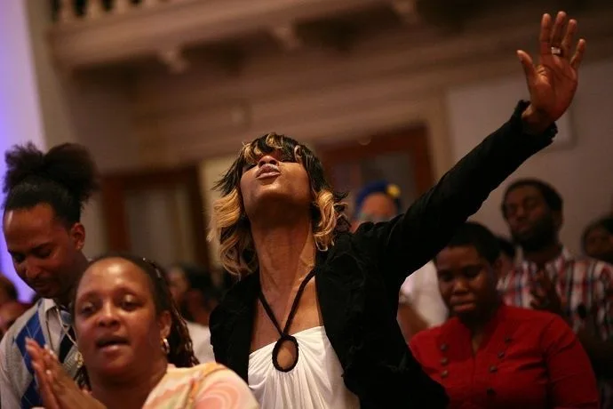 misa góspel en Nueva York