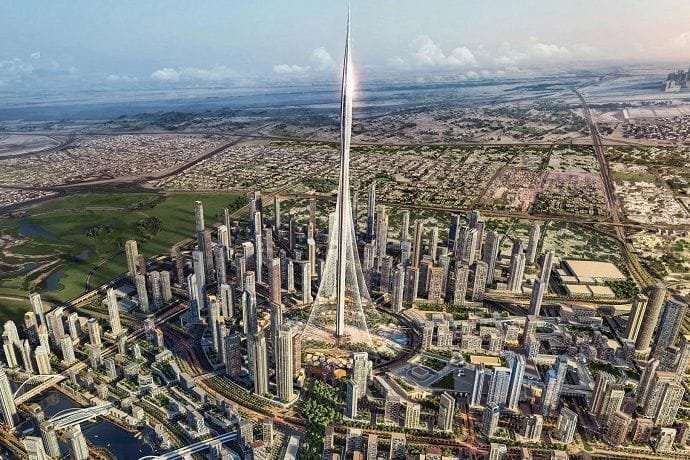 Subir a Dubái Creek Tower