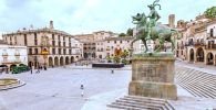 Plaza central de Trujillo