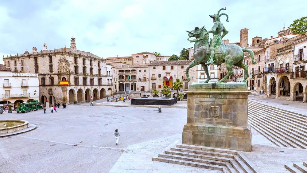 Plaza central de Trujillo