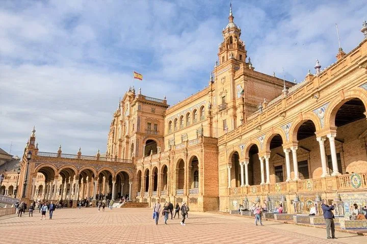 Visita guiada Plaza de España, parque de María Luisa.