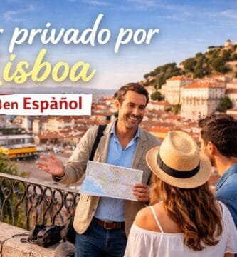 Guía turístico en un tour privado por Lisboa español