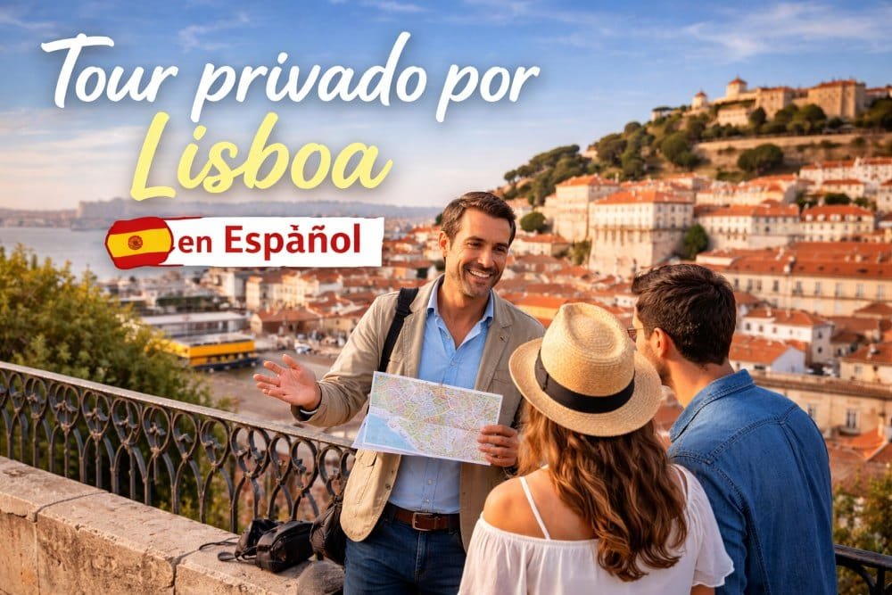 Guía turístico en un tour privado por Lisboa español