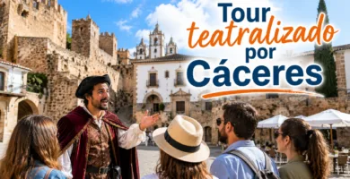 Mejor tour teatralizado por Cáceres