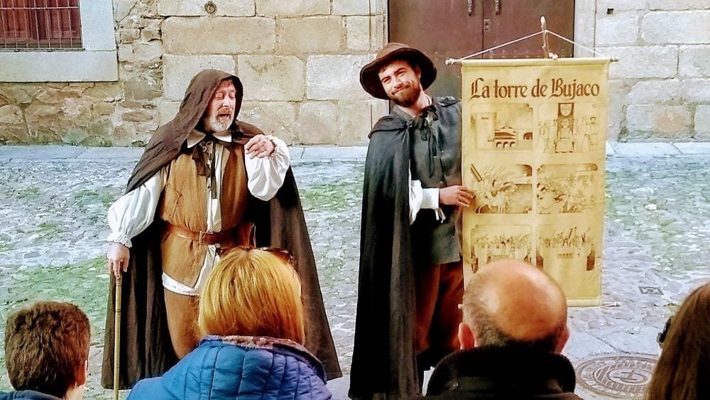 Tour teatralizado en Cáceres