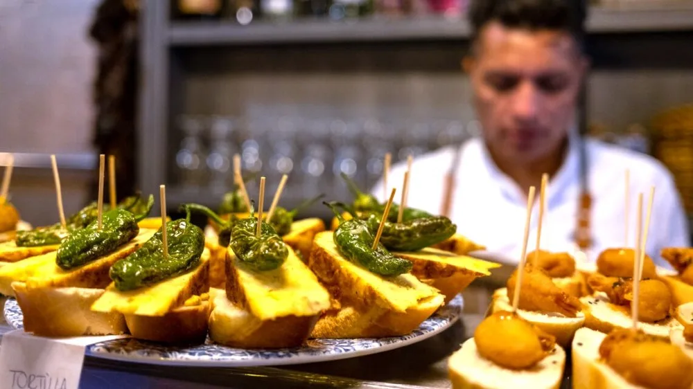 tour gastronómico de pinchos Bilbao