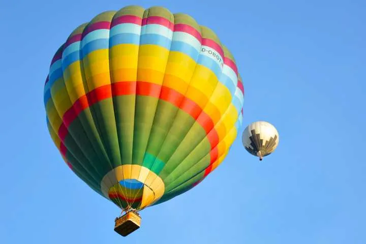 Paseo globo Teotihuacán