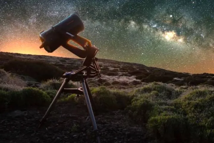 Observación astronómica Teide