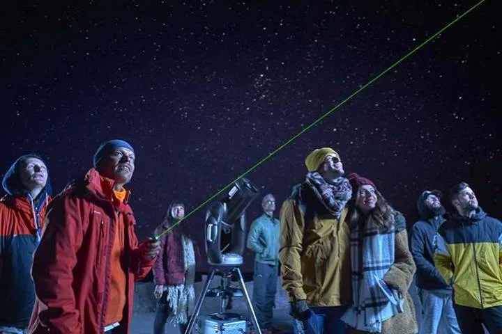 Observación astronómica Teide
