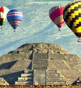 Paseo privado globo Teotihuacan