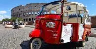 Tuk tuk en Roma