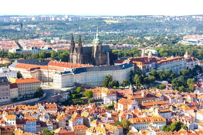 Vista general del Castillo Praga