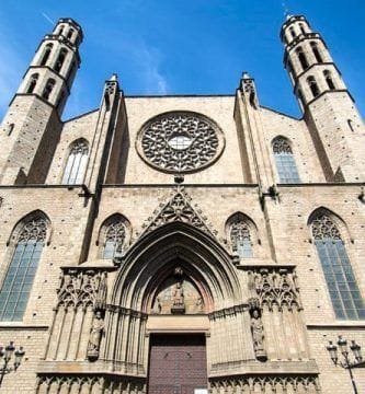 Basílica de Santa Maria del Mar incluida en el tour por el Born.