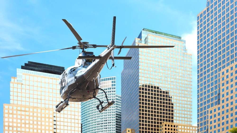 Helicóptero del paseo completo por Nueva York