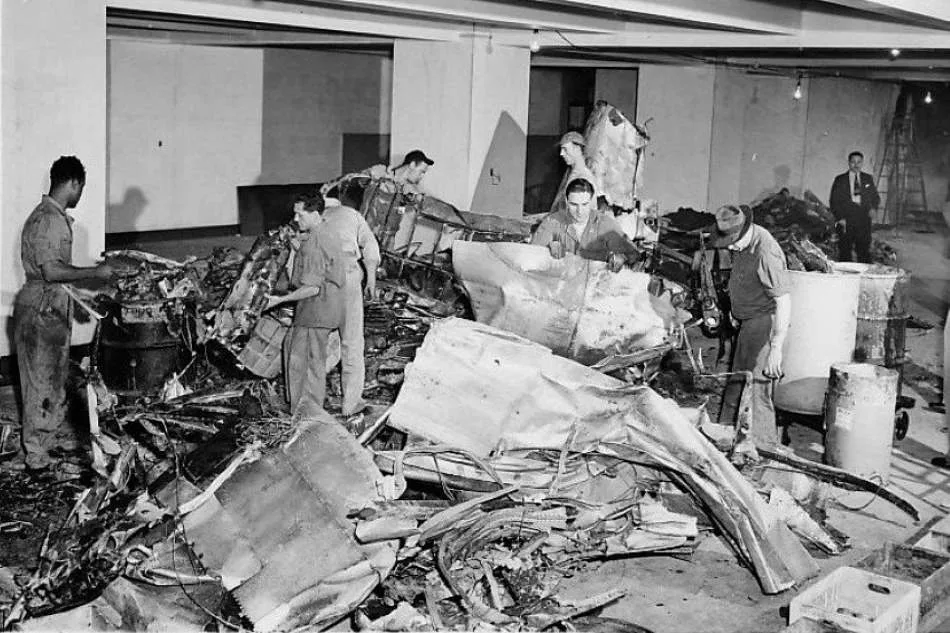 Avión estrellado en el Empire State Building