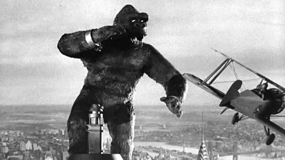 King Kong subido al Empire State