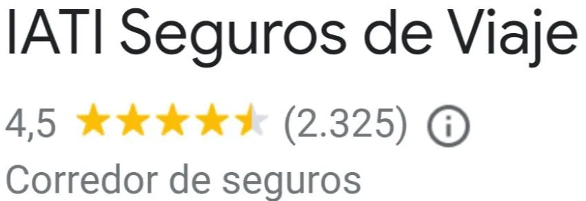 Opiniones en Google Reviews de IATI en Estados Unidos.
