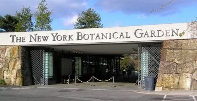 Entrada del Jardín Botánico de Nueva York