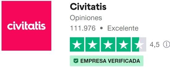 Opiniones en Trustpilot de Civitatis en Roma