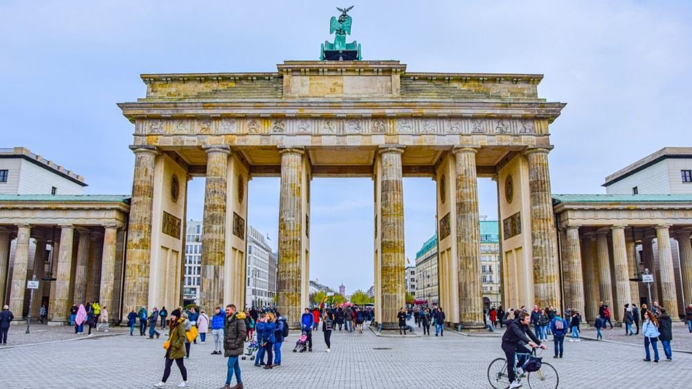 Puerta de Brandenburgo, Alemania.