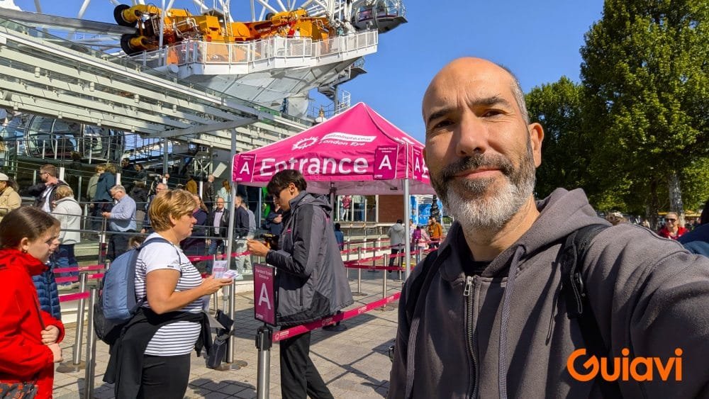 Colas de accesos al London Eye