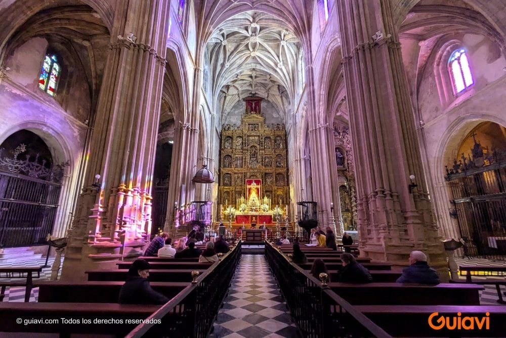 Retablo mayor de la Iglesia Prioral de Santa María de la Asunción