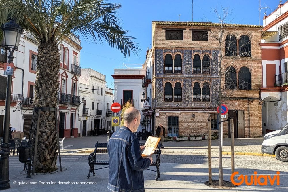 Plaza de arriba en Carmona