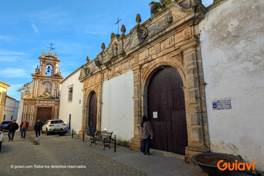 Visita al convento de santa clara de Carmona
