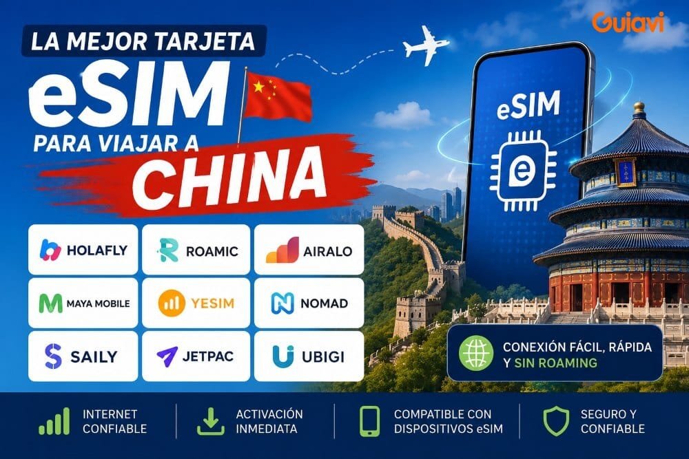 Comparativa entre tarjetas eSIM para conectarse a internet en China