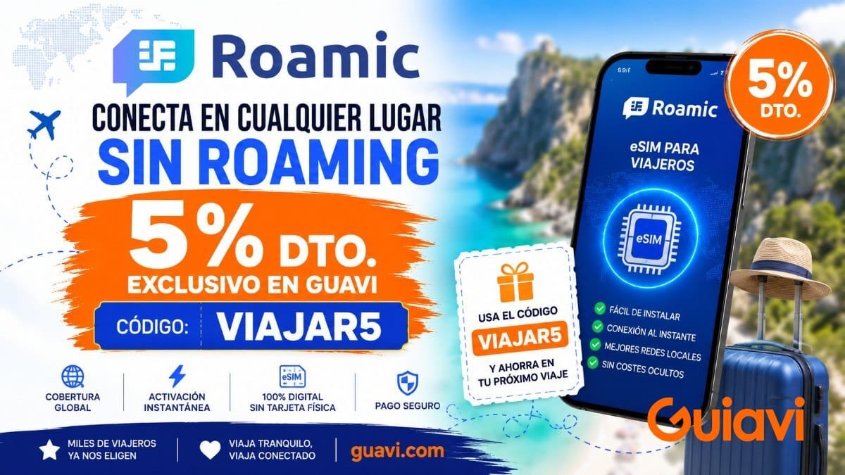 Cupón descuento para Roamic