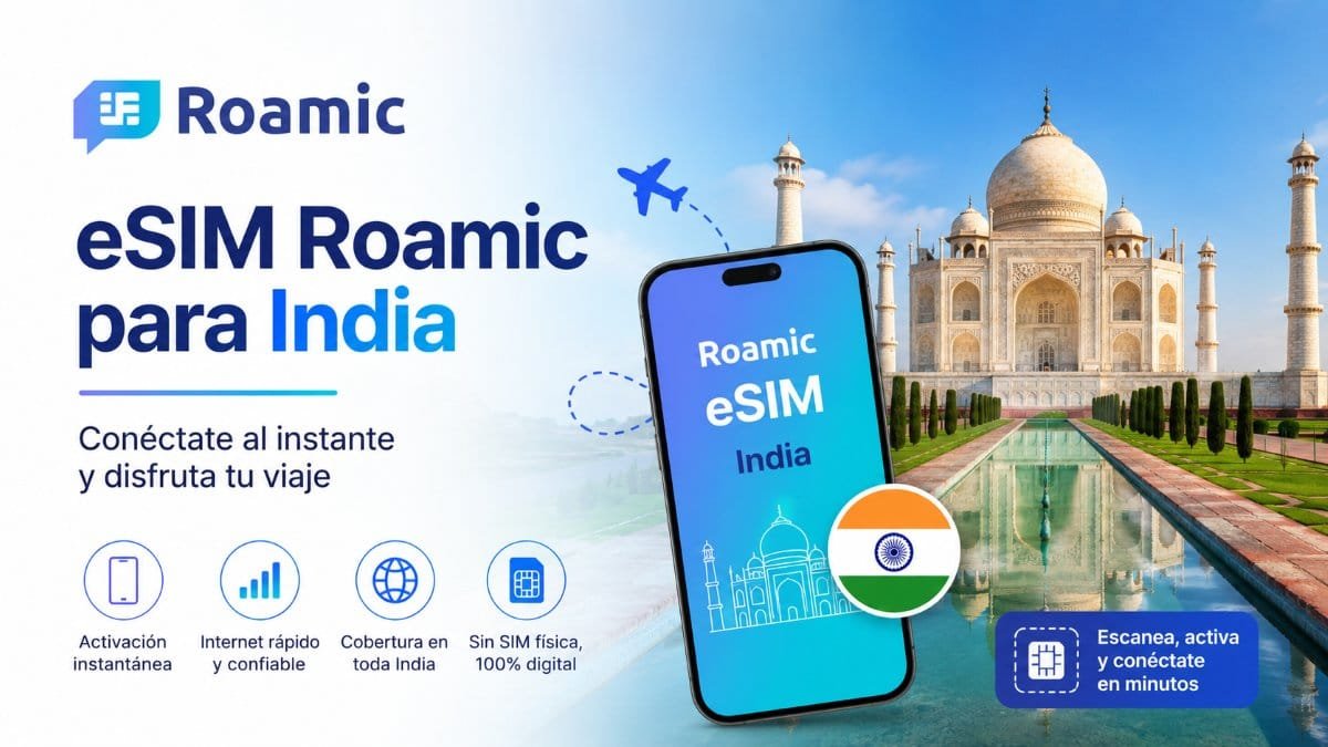 esim roamic para India