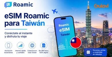 eSIM de Roamic en Taiwán