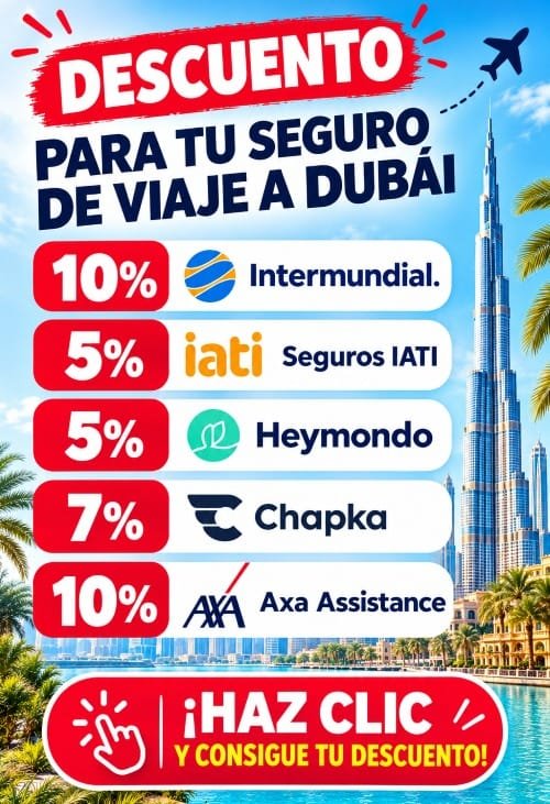Mejor seguro de viaje a Dubái